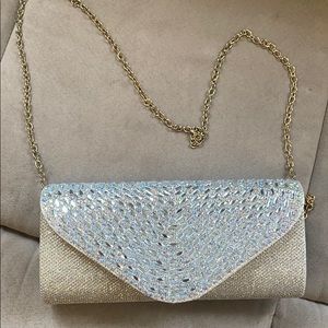 Gold formal purse